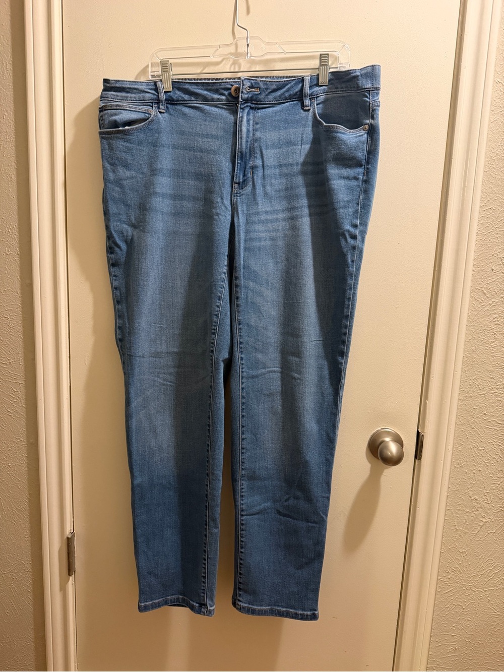 J. Jill Denim Boyfriend Fit - Straight Leg Ankle Jeans - 18